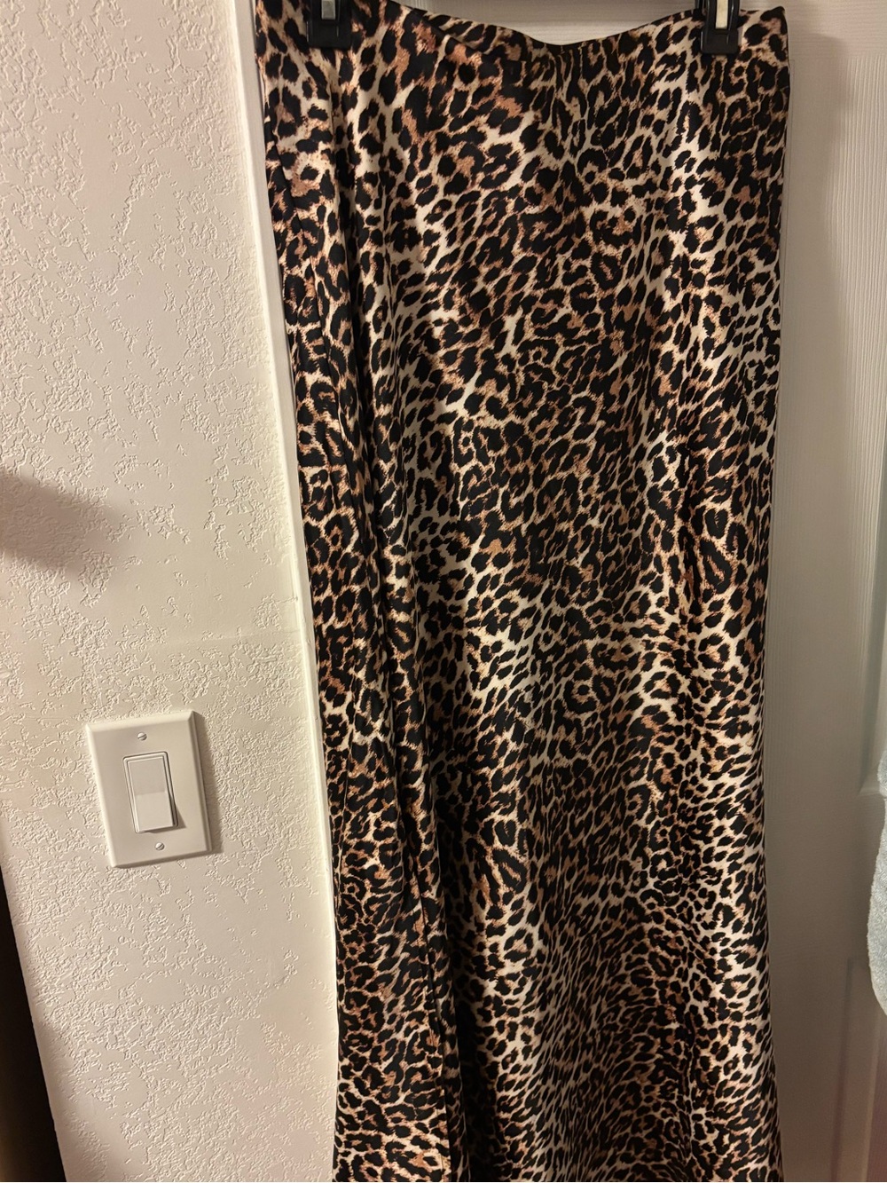 INC International Concepts Leopard Print Maxi Skirt - Brown, Black, Cream